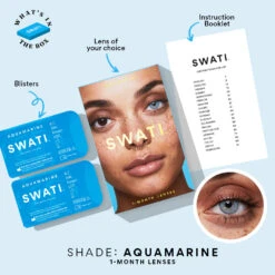 Aquamarine - 1 Month -Daily Lens World Aquamarine 79a2cb90 4263 424e bf8d da188facbace