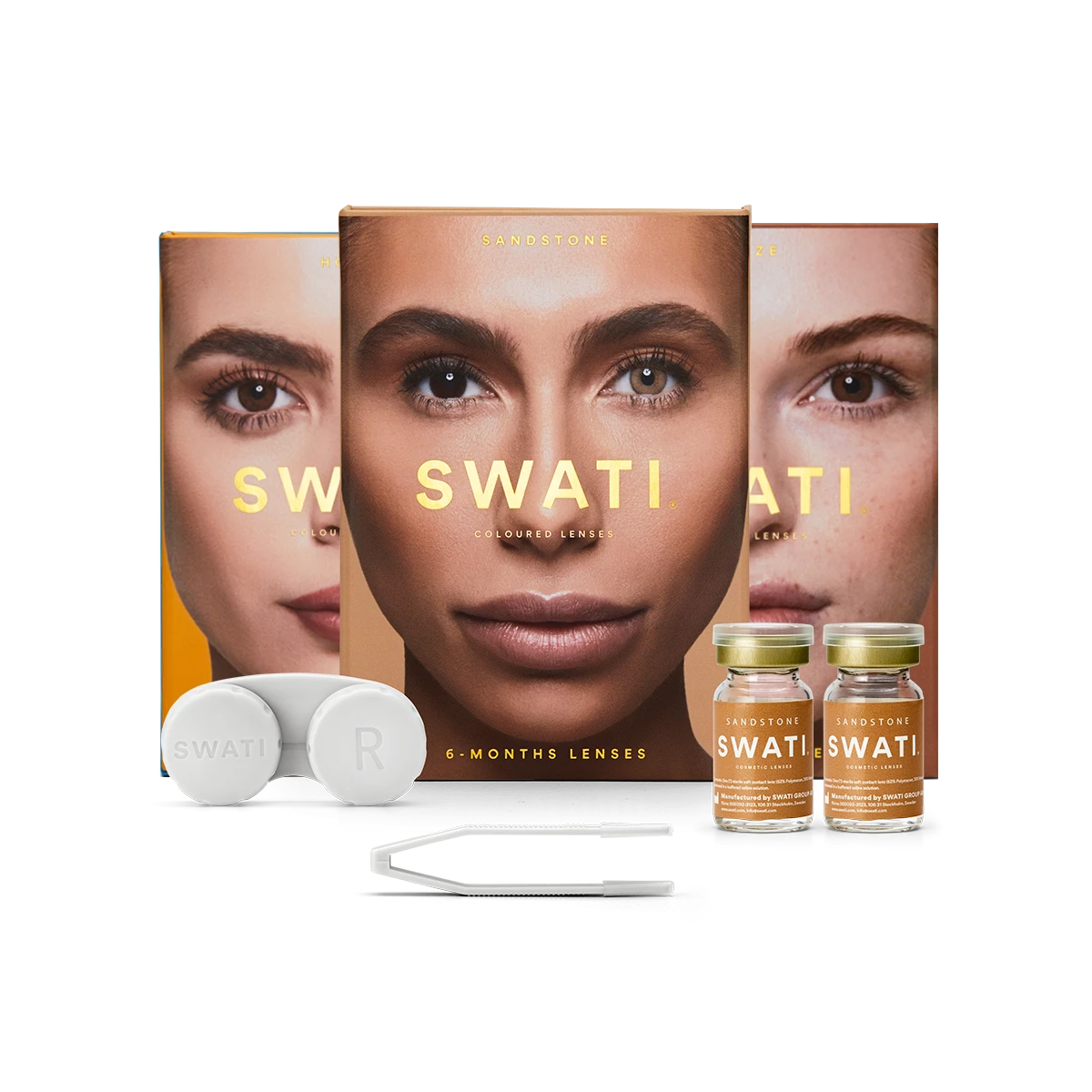 Brown Lenses Bundle - 6 Months 3 Brown Lenses Bundle - 6 Months