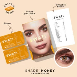 Honey - 1 Month -Daily Lens World Honey 67b09646 c1d5 4fdf 855f 57799f1623c3