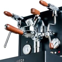 LUCCA E61 Stainless Steel Flow Control 10 LUCCA E61 Stainless Steel Flow Control -Daily Lens World LUCCA M58 Espresso Machine Black with Walnut KO by Clive Coffee 0100 1