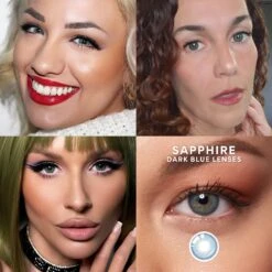 Natural Bundle - 1 Day -Daily Lens World UGC EYES Sapphire 1