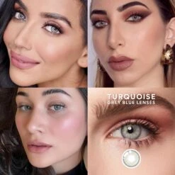 Grey Lenses Bundle - 1 Day -Daily Lens World UGC EYES Turquoise2 34f0731d 7ec0 4c2d b044 96efa2e762c5 5