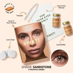 Sandstone - 6 Months -Daily Lens World What sInTheBox 6Months Sandstone