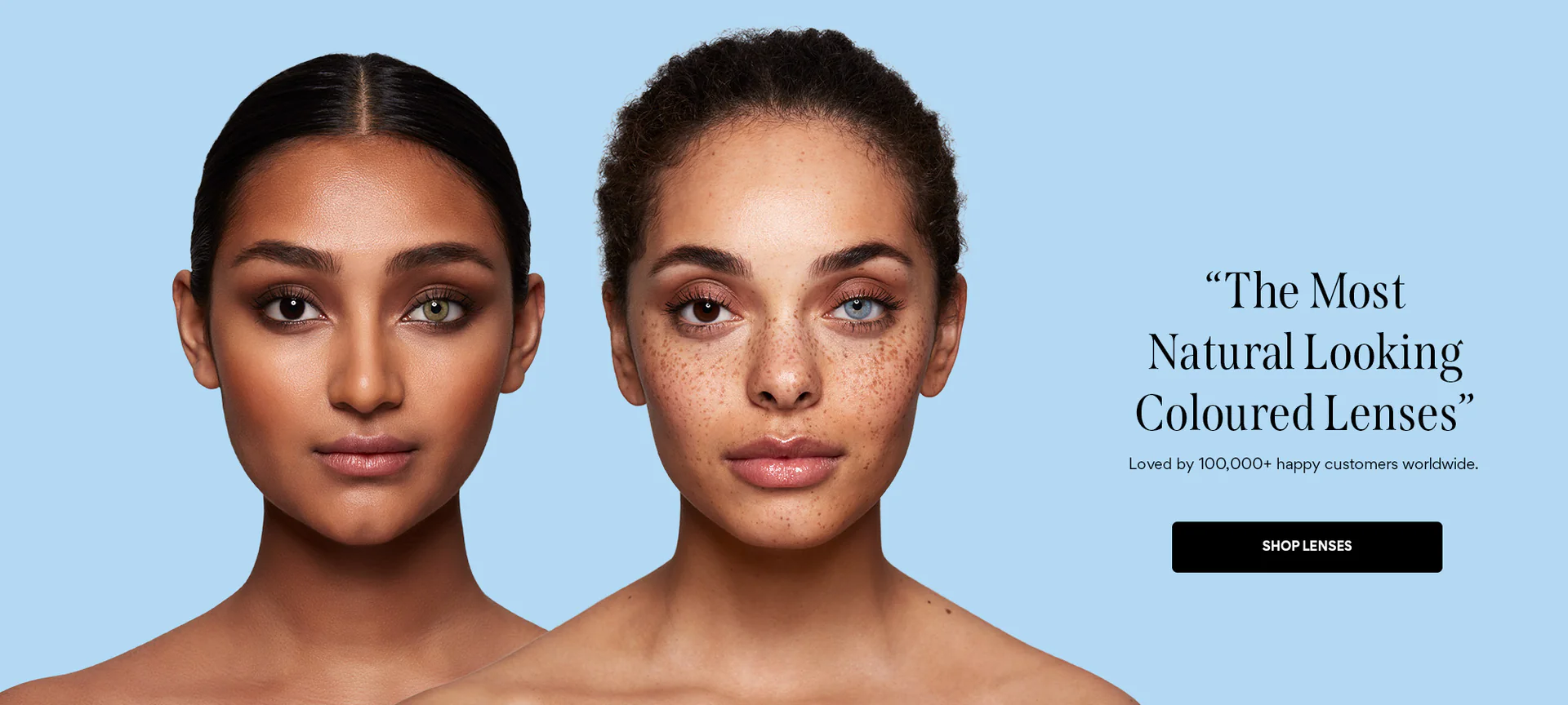 Swati Cosmetics Store -Daily Lens World homepage default swati lenses banner desktop